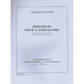 Charles Chaynes: Séquences pour l'Apocalypse (Sextet-Brass)