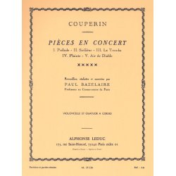 Fran&ccedil;ois Couperin: Pi&egrave;ces en Concert (Cello & Orchestra)