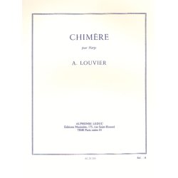 Alain Louvier: Chim&egrave;re (Harp solo)