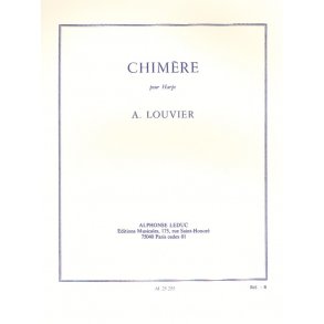 Alain Louvier: Chimère (Harp solo)