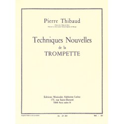 Thibaud Technique Nouvelle De La Trompette Trumpet Book French