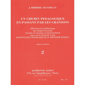 Jacotte Ribière-Raverlat: Un Chemin pédagogique en passant par les Chansons Vol.2 (Recorder solo)
