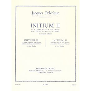 Jacques Delécluse: Initium 2 (Percussion solo)