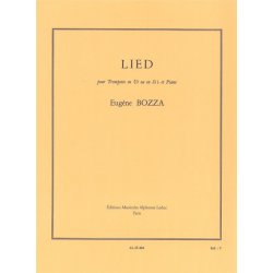 Eug&egrave;ne Bozza: Lied (Trumpet/Piano)