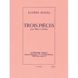 Eug&egrave;ne Bozza: 3 Pi&egrave;ces (Flute & Guitar)