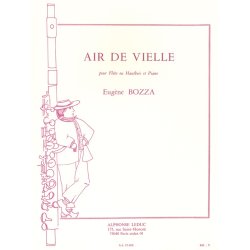Eug&egrave;ne Bozza: Air de Vielle (Flute & Piano)