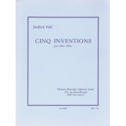 Jindrich Feld: 5 Inventions (Flutes 2)