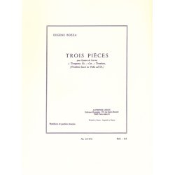 Eug&egrave;ne Bozza: 3 Pi&egrave;ces (Quartet-Brass)