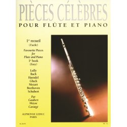 Various Composers: Pi&egrave;ces c&eacute;l&egrave;bres Vol.1 (Flute & Piano)