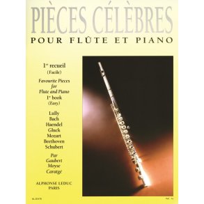Various Composers: Pièces célèbres Vol.1 (Flute & Piano)