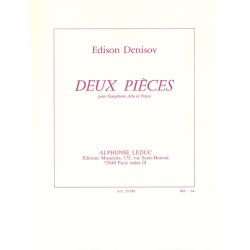 Edison Denisov: Deux Pieces