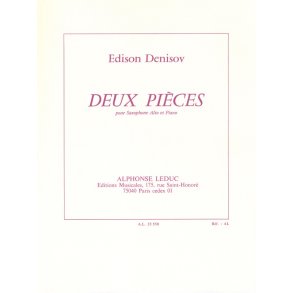 Edison Denisov: Deux Pieces