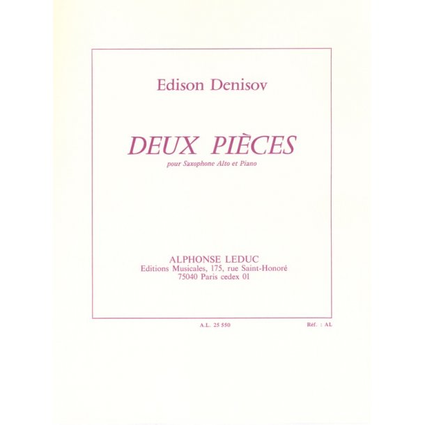 Edison Denisov: Deux Pieces