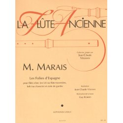Marin Marais: Les Folies d'Espagne for Recorder & Continuo