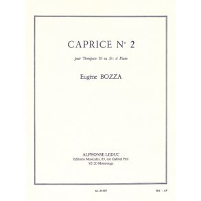 Eugène Bozza: Caprice No.2 (Trumpet & Piano)