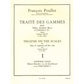 François Poullot: Traité des Gammes Vol.1 (Tuba solo)
