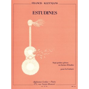 Kleynjans Estudines Guitare Guitar Book