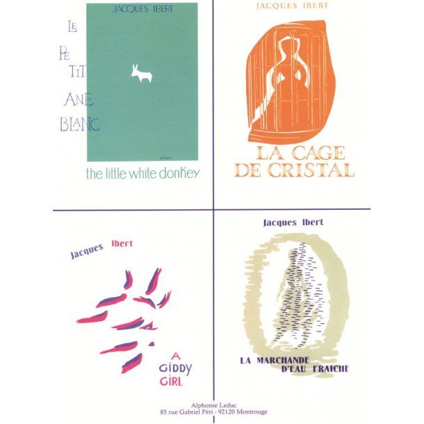 Jacques Ibert: 4 Pieces From Histoires