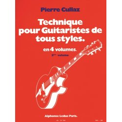 Pierre Cullaz: Techniques pour Guitaristes de tous Styles Vol.2 (Guitar solo)