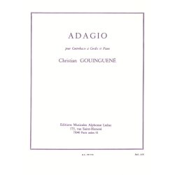 Christian Gouinguen&eacute;: Adagio For Double Bass And Piano