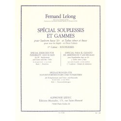 Fernand Lelong: Sp&eacute;cial Souplesse et Gammes Vol.1 (Tuba solo)