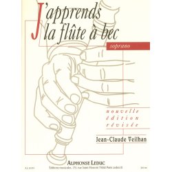 Jean-Claude Veilhan: J'Apprends la Fl&ucirc;te &agrave; Bec (soprano) (Recorder solo)