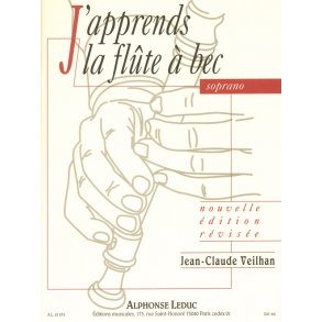 Jean-Claude Veilhan: J'Apprends la Flûte à Bec (soprano) (Recorder solo)