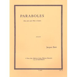 Jacques Ibert: Paraboles (Flute & Guitar)