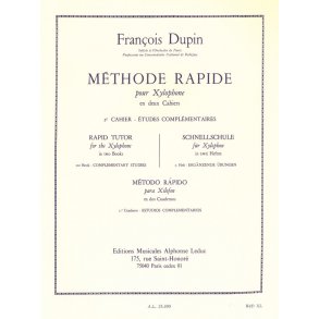 François Dupin: Méthode rapide pour Xylophone Vol.2 (Percussion solo)