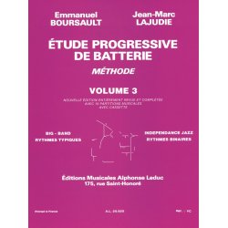 Emmanuel & Jean-Marc Boursault E.& Lajudie: Etude progressive de Batterie Vol.2 (Percussion solo)