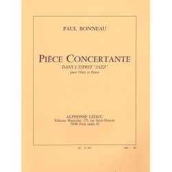 Paul Bonneau: Piece Concertante Dans L'Esprit 'Jazz' (Flute & Piano)