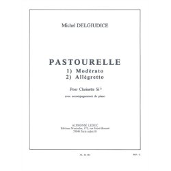 Michel Delguidice: Pastourelle (Clarinet & Piano)