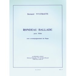 Bernard Wystra&euml;te: Rondeau Ballade (Flute & Piano)