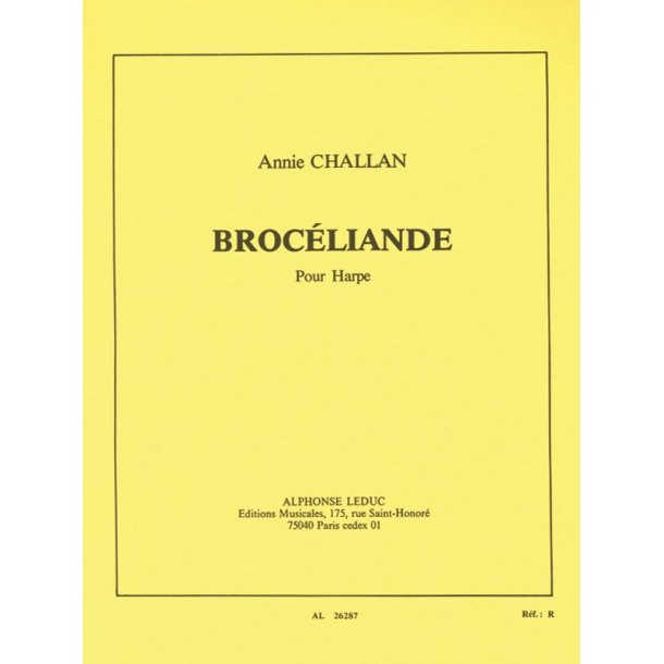 Annie Challan: Broc&eacute;liande (Harp solo)