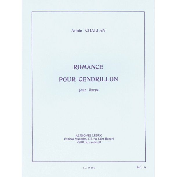 Annie Challan: Romance pour Cendrillon (Harp solo)