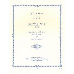 Johann Sebastian Bach: Suite No.1 BWV996 pour le Luth (Harp solo)