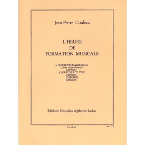 Jean-Pierre Couleau: The hour of musical theory - Guide