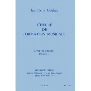Couleau: Heure de formation musicale débutant 1/livre de l'élève
