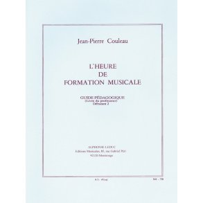 Couleau Jean Heure De Formation Musicale Debutant 2 Livre Du Maitre