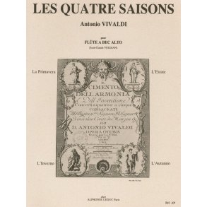 Antonio Lucio Vivaldi: The Four Seasons (Recorder)