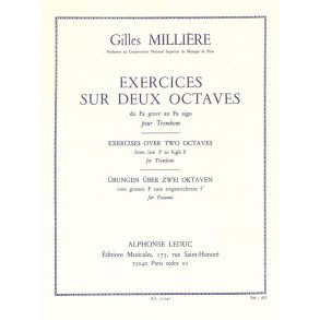 Gilles Millière: Exercice sur deux Octaves (Trombone solo)