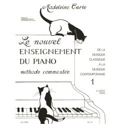 Madeleine Curie: Le Nouvel Enseignement du Piano Vol.1 (Piano solo)
