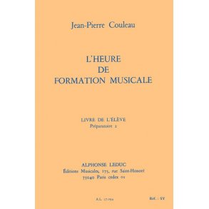 Couleau: Heure de formation musicale préparatoire 2/livre de l'élève
