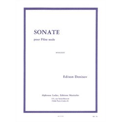 Edison Denisov: Sonate (Flute solo)