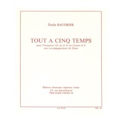 Yves Baudrier: Tout &agrave; cinq Temps (Trumpet & Piano)