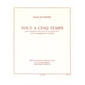 Yves Baudrier: Tout à cinq Temps (Trumpet & Piano)