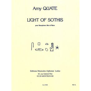 Amy Quate: Light Of Sothis