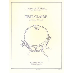 Jacques Delécluse: Test-Claire