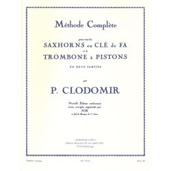 P. Clodomir: M&eacute;thode Vol.1 (Trombone-Bass solo)