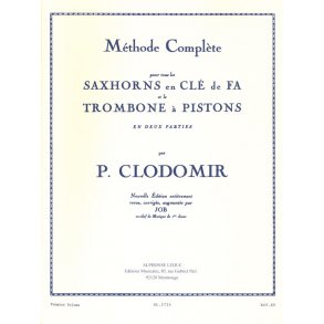 P. Clodomir: Méthode Vol.1 (Trombone-Bass solo)